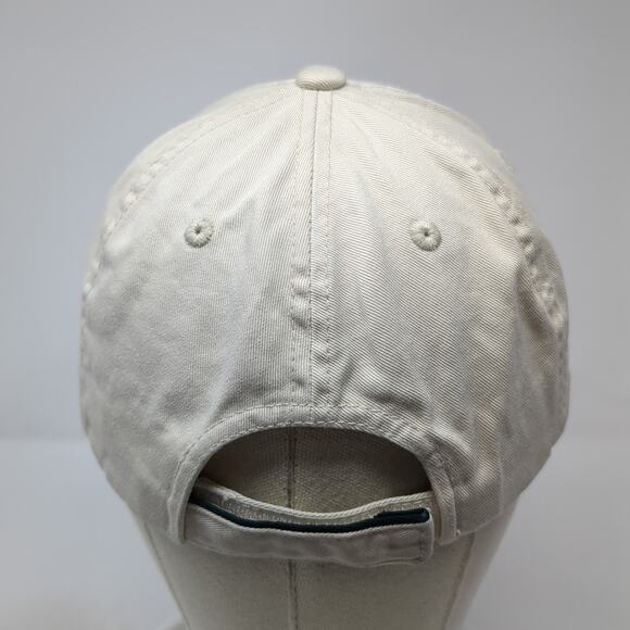 Boise Strapback Baseball Hat Beige One Size Embroidered Port Authority - Picture 6 of 9